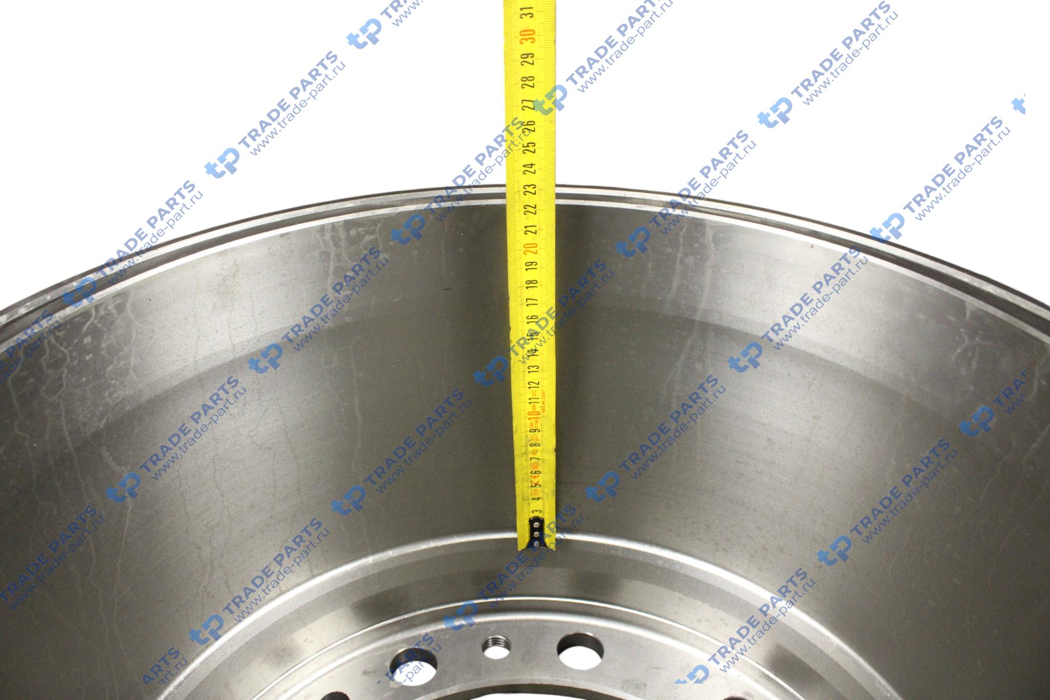 Реальная фотография барабан тормозной volvo fl/f/fm/fh/nh 410x200/218 h=294 d=282/335 n10x28/n2xm20/n2x18/9 пр-во турция