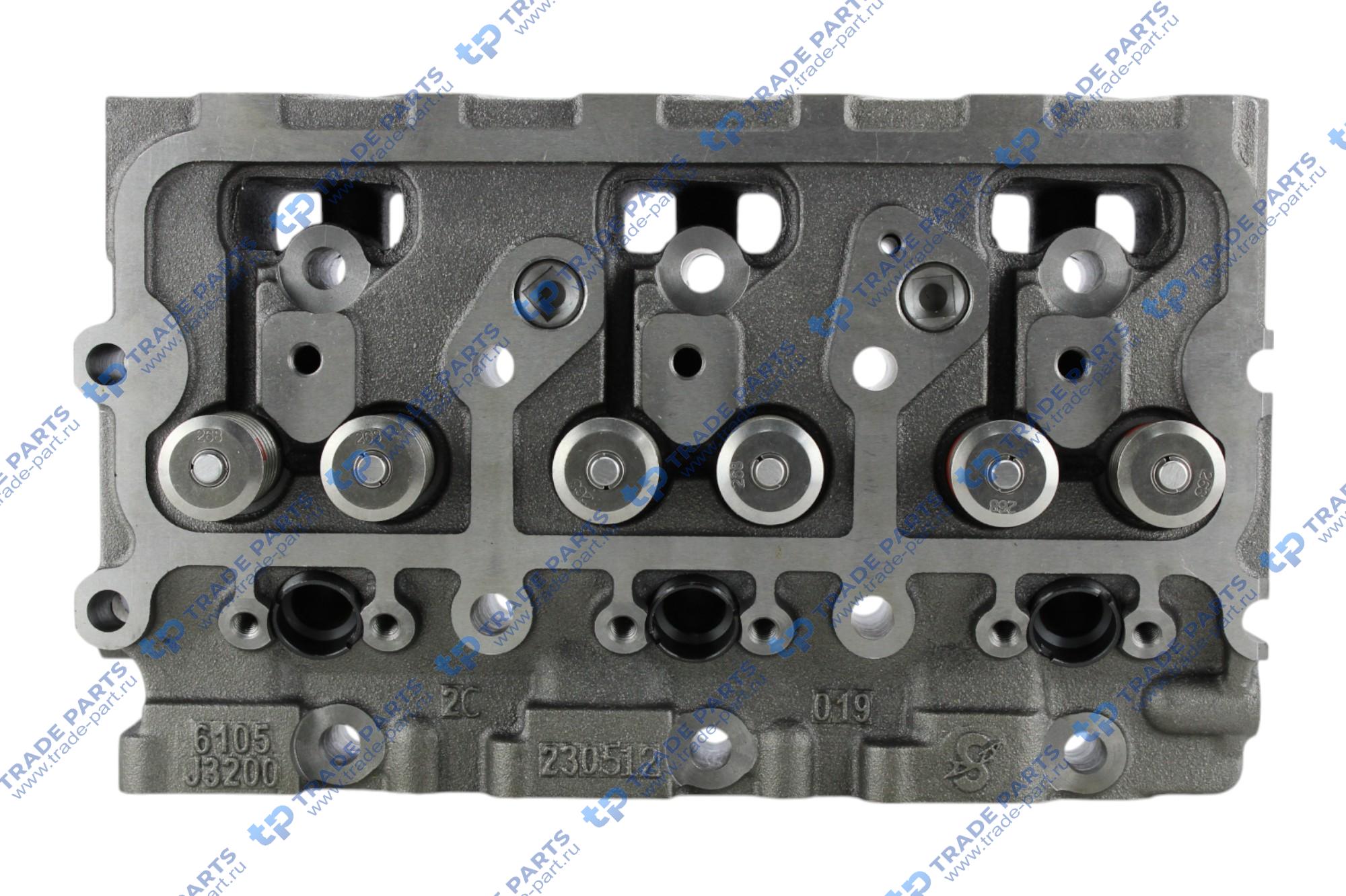 Головка блока передняя B3200-1003015A (с клапанами) турбовый