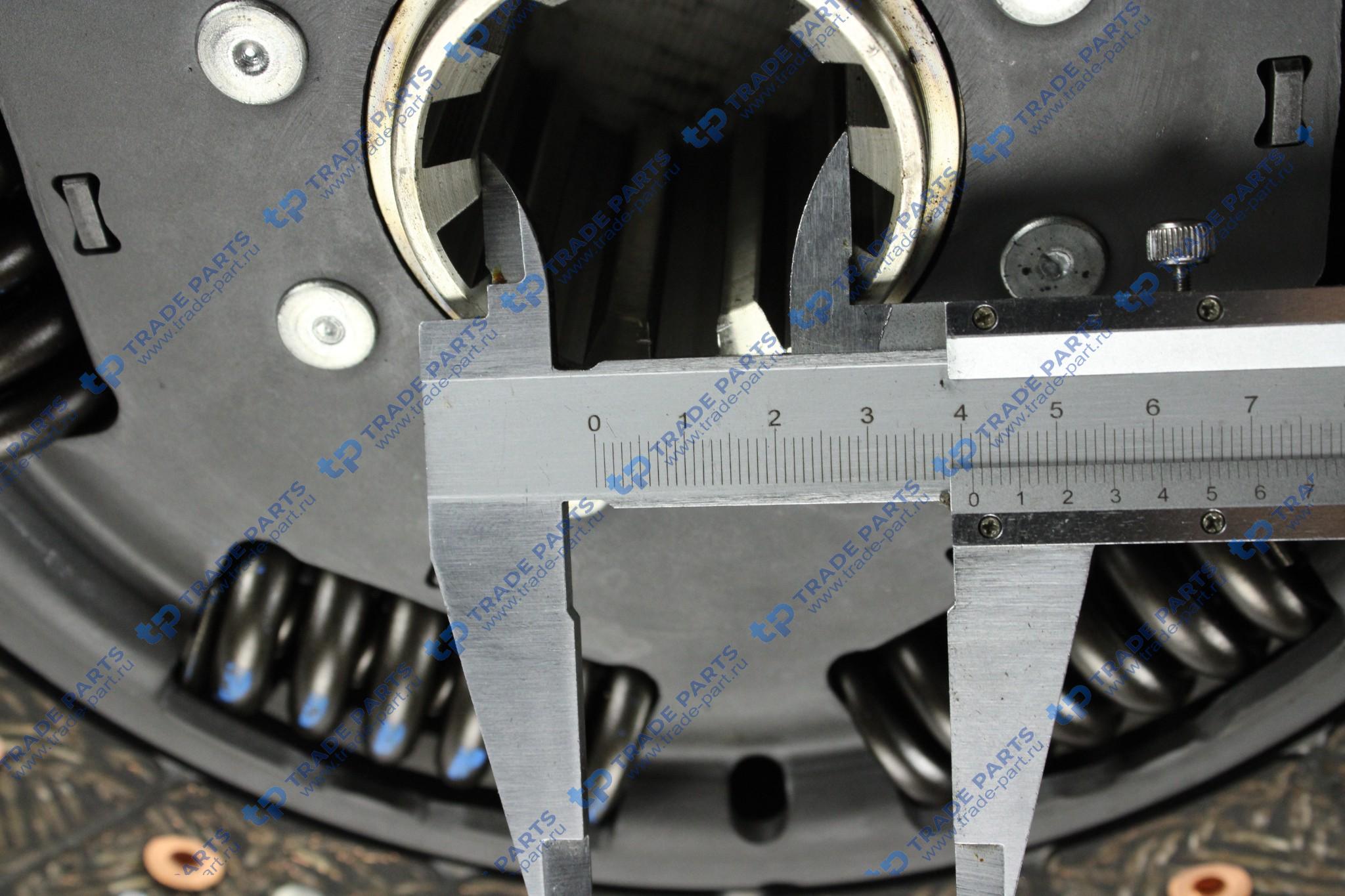 Реальная фотография комплект сцепления man tga d2066,d2866 zf as-tronic amt 430 mm.