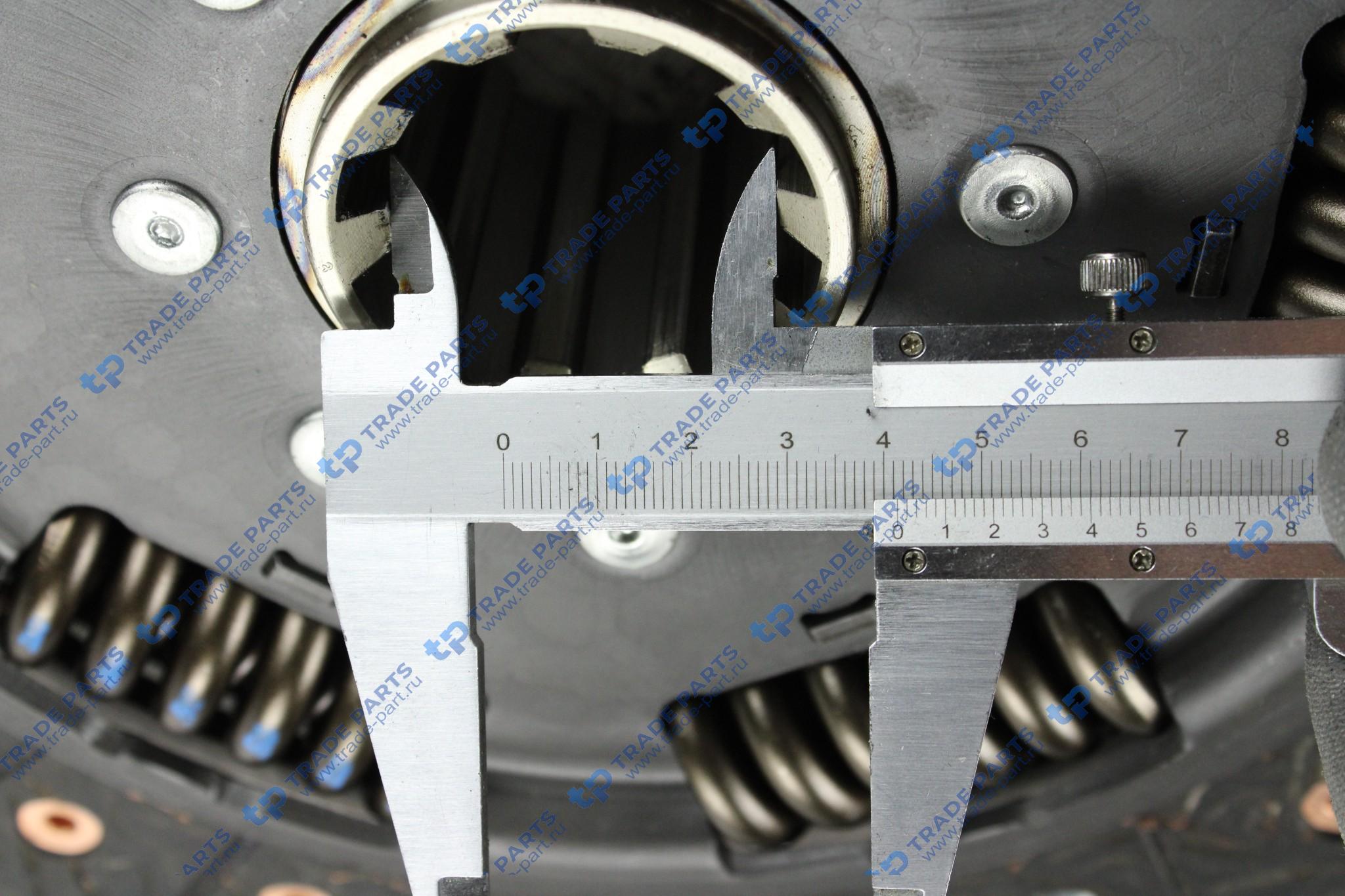 Реальная фотография комплект сцепления ford cargo fpt cursor 10,3 zf 12as2130 td amt 430mm.