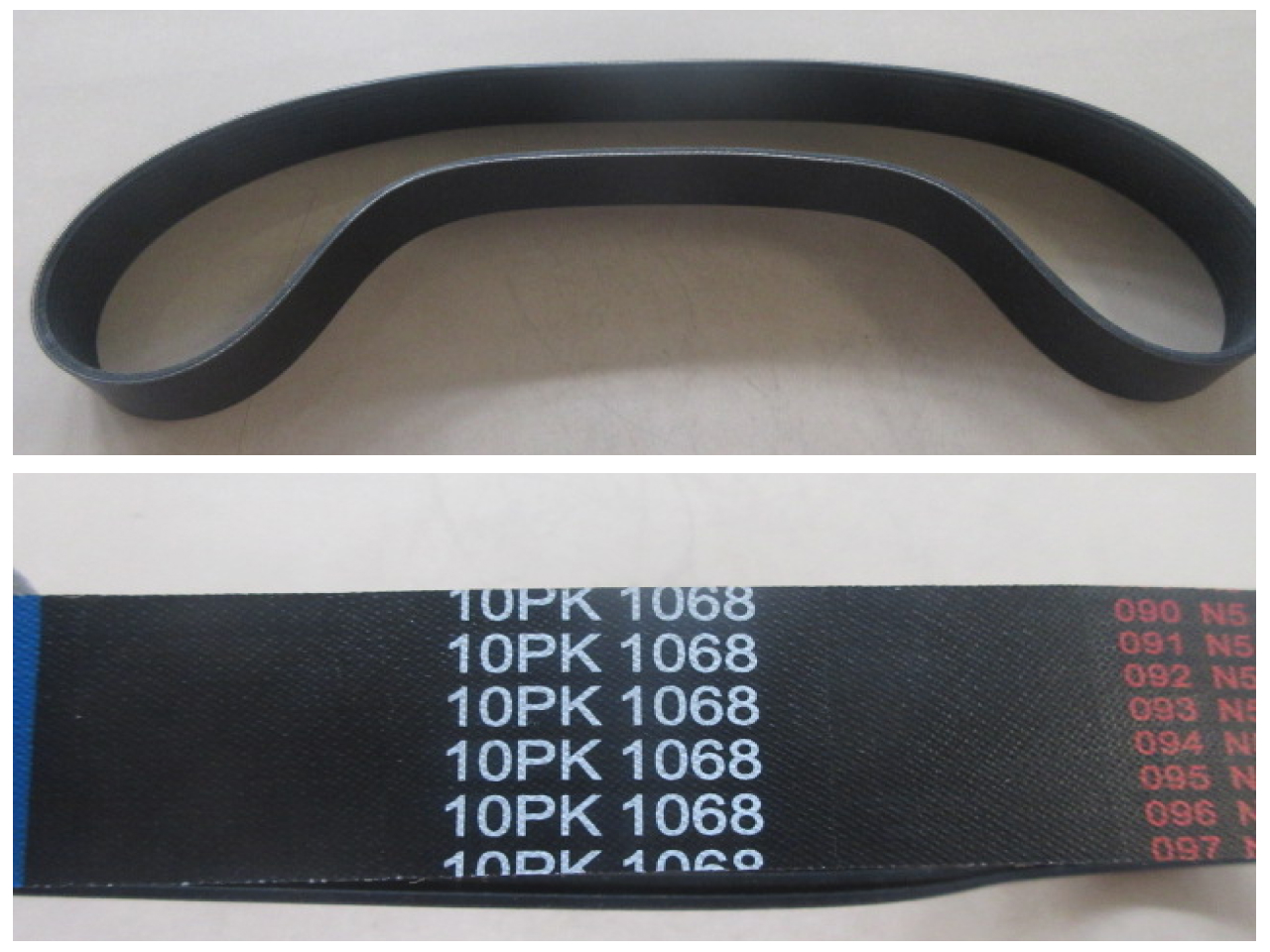 Ремень вентилятора 10PK1068 WP10 Евро-5 SHACMAN X3000
