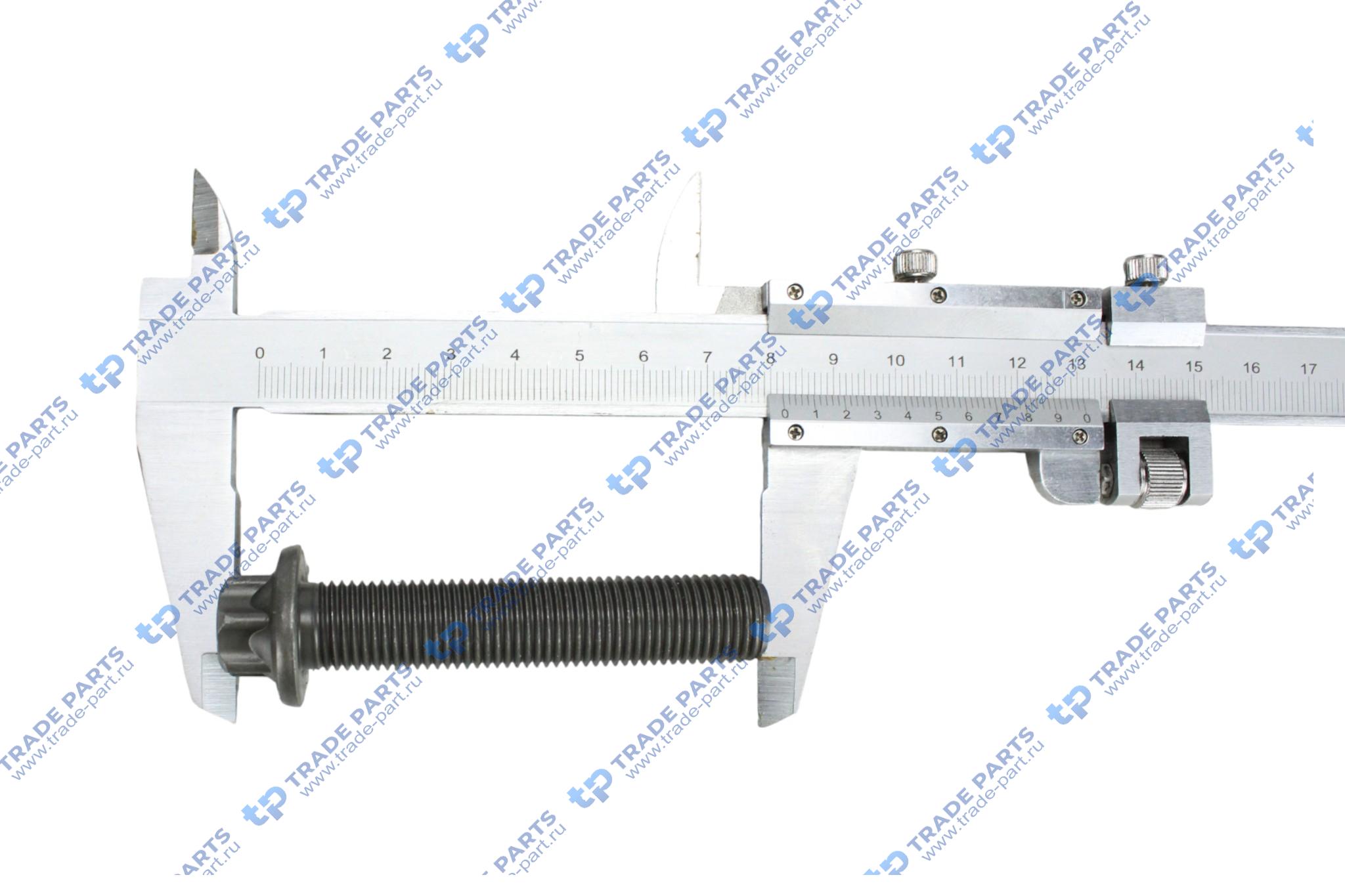 Реальная фотография болт шатуна m14x1,5x70 10.9 scania для дв.(r6 cyl d=115) d12 dc12 d9 dc13 dc16 dc9 di12