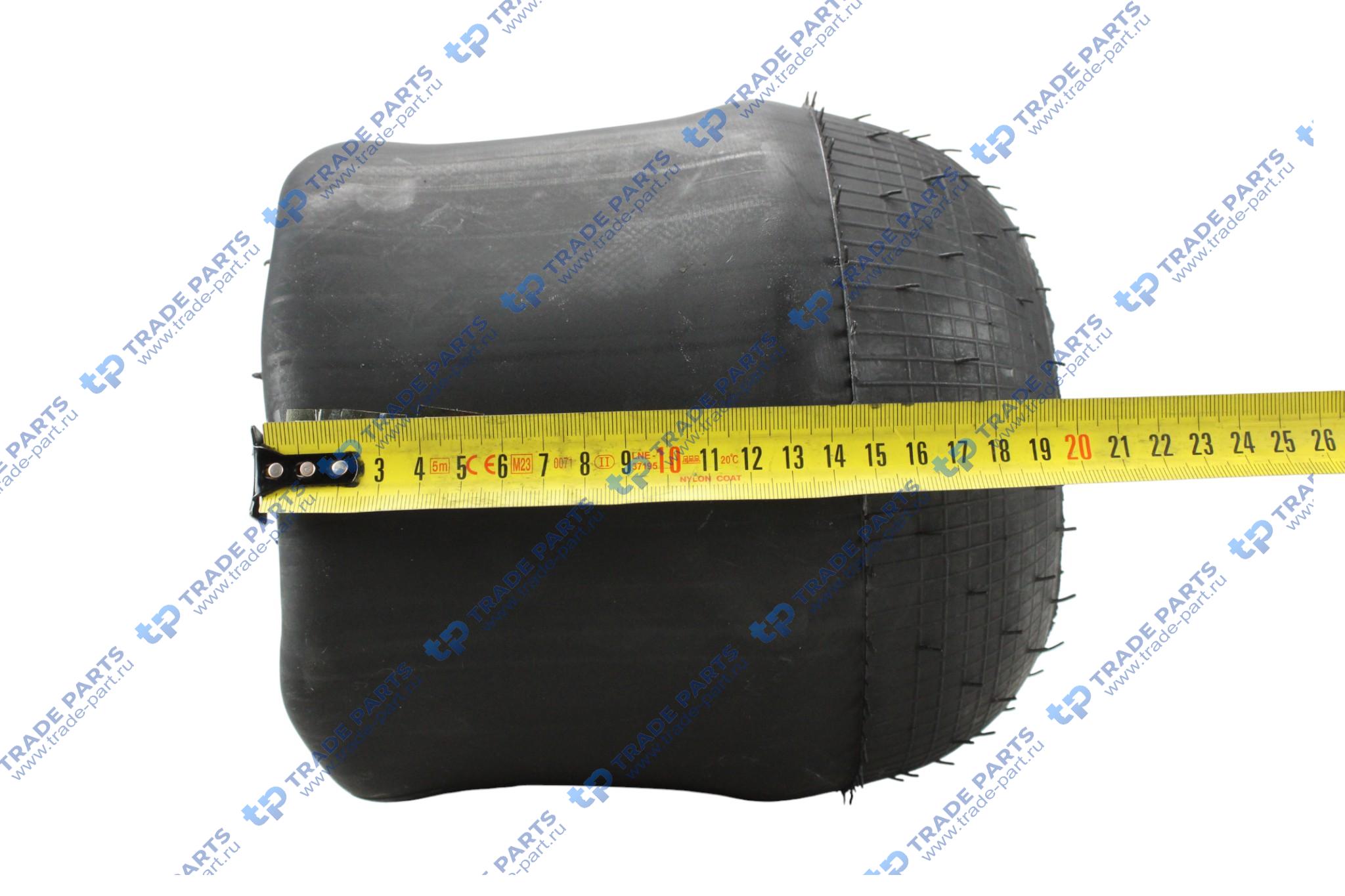 Реальная фотография рессора пневматическая рк оболочка; 390x210 - ø131; evobus/neoplan/volvo/kmz