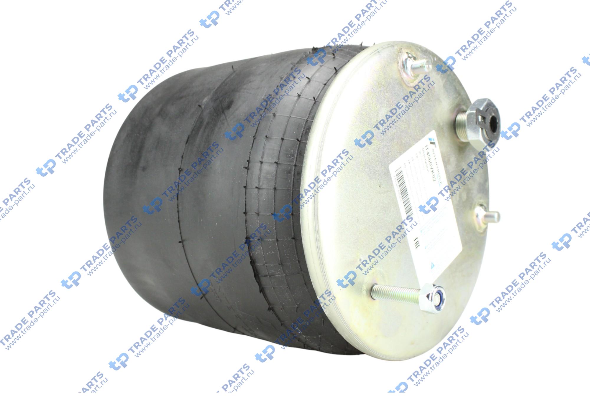 Реальная фотография рессора пневматическая (стальной стакан) volvo fh/fm задний мост задний (h=230 мм) с 2013 г