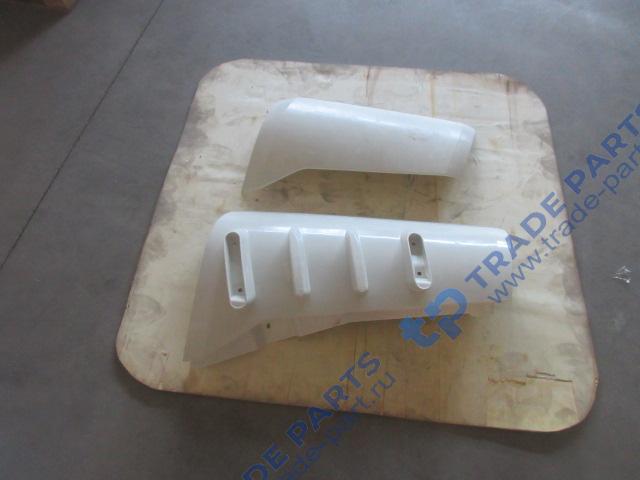 Реальная фотография обтекатель кабины правый (комплект) золото металлик shaanxi x3000