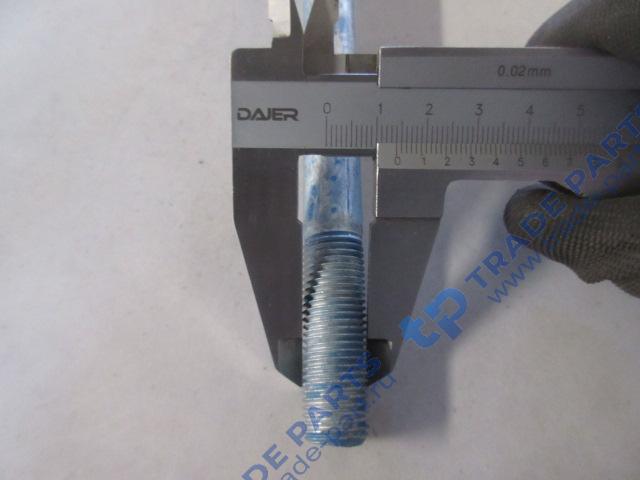 Реальная фотография болт м14*1,5 с шестигранной головкой howo t5g, sitrak c7h