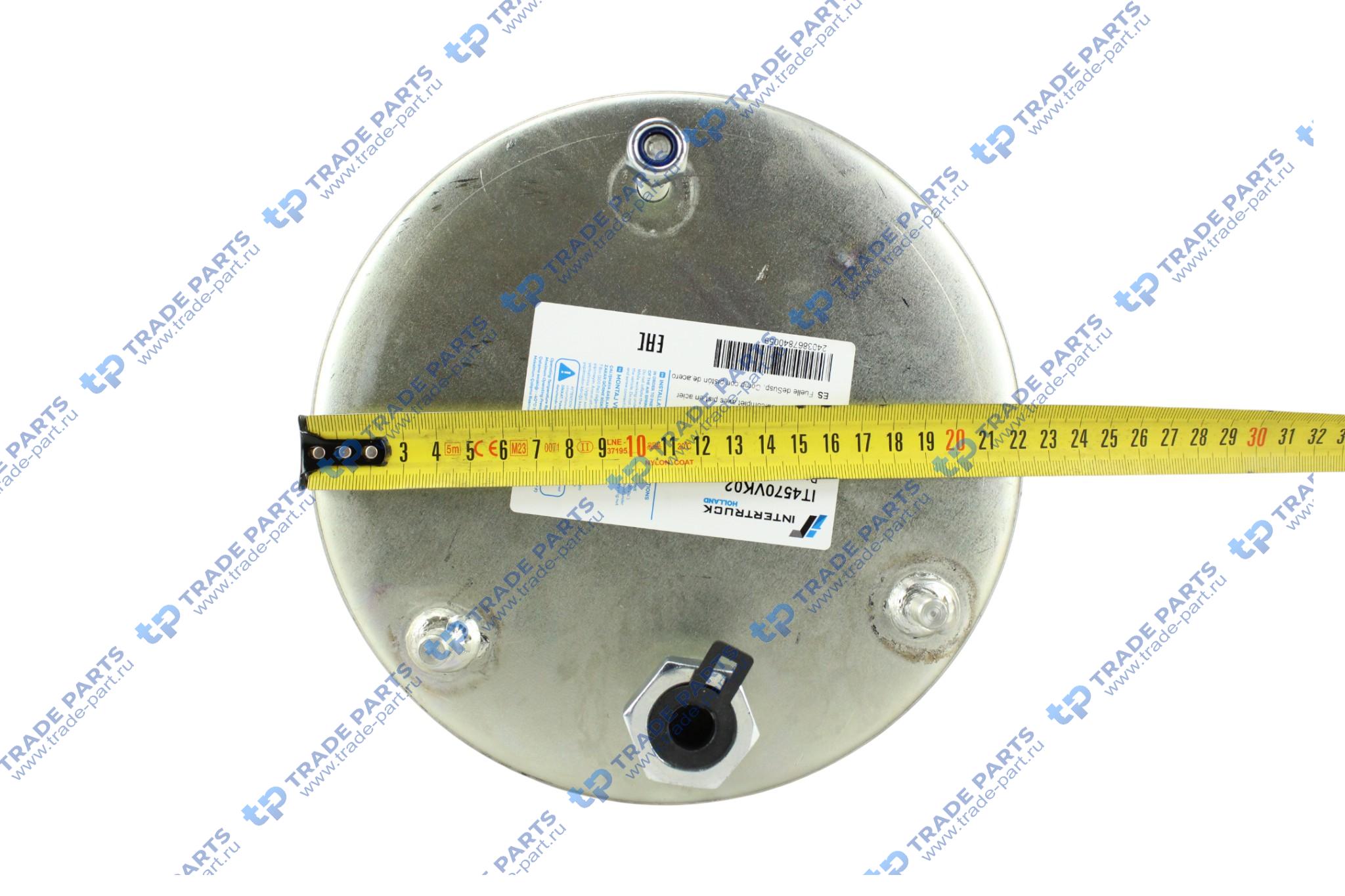 Реальная фотография пневмопод. со стак. 2шп.9,8мм+ m10 1шт. m16/m24 порш.сталь низ 1шп.m14+ отв.м14