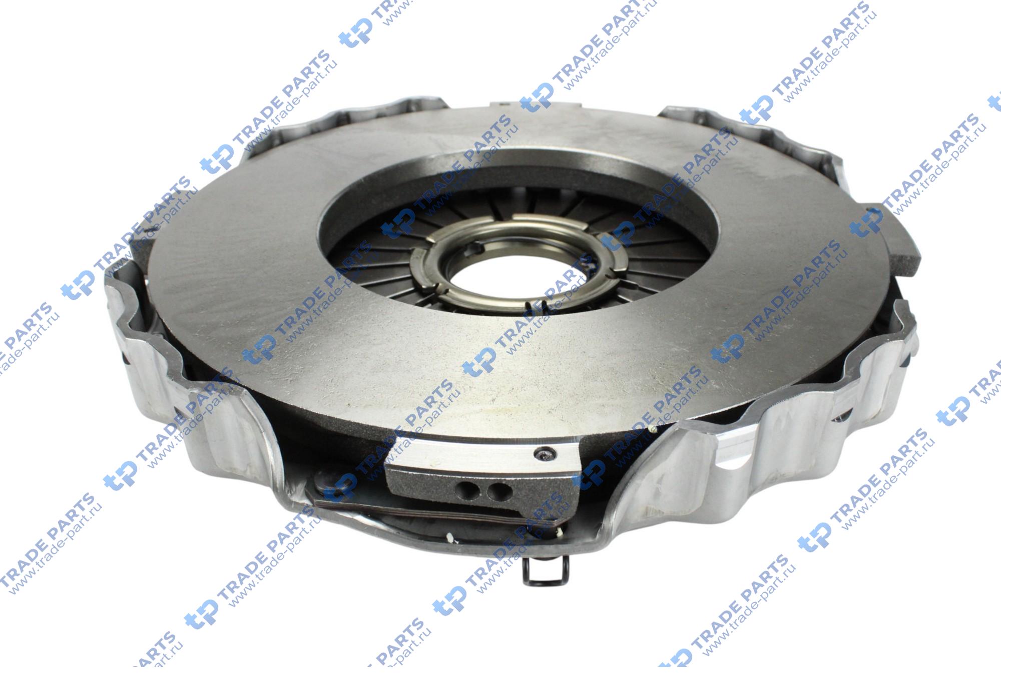 Реальная фотография корзина сцепления 430 мм howo t7h обратный выжим (отжимная с кольцом) huatai