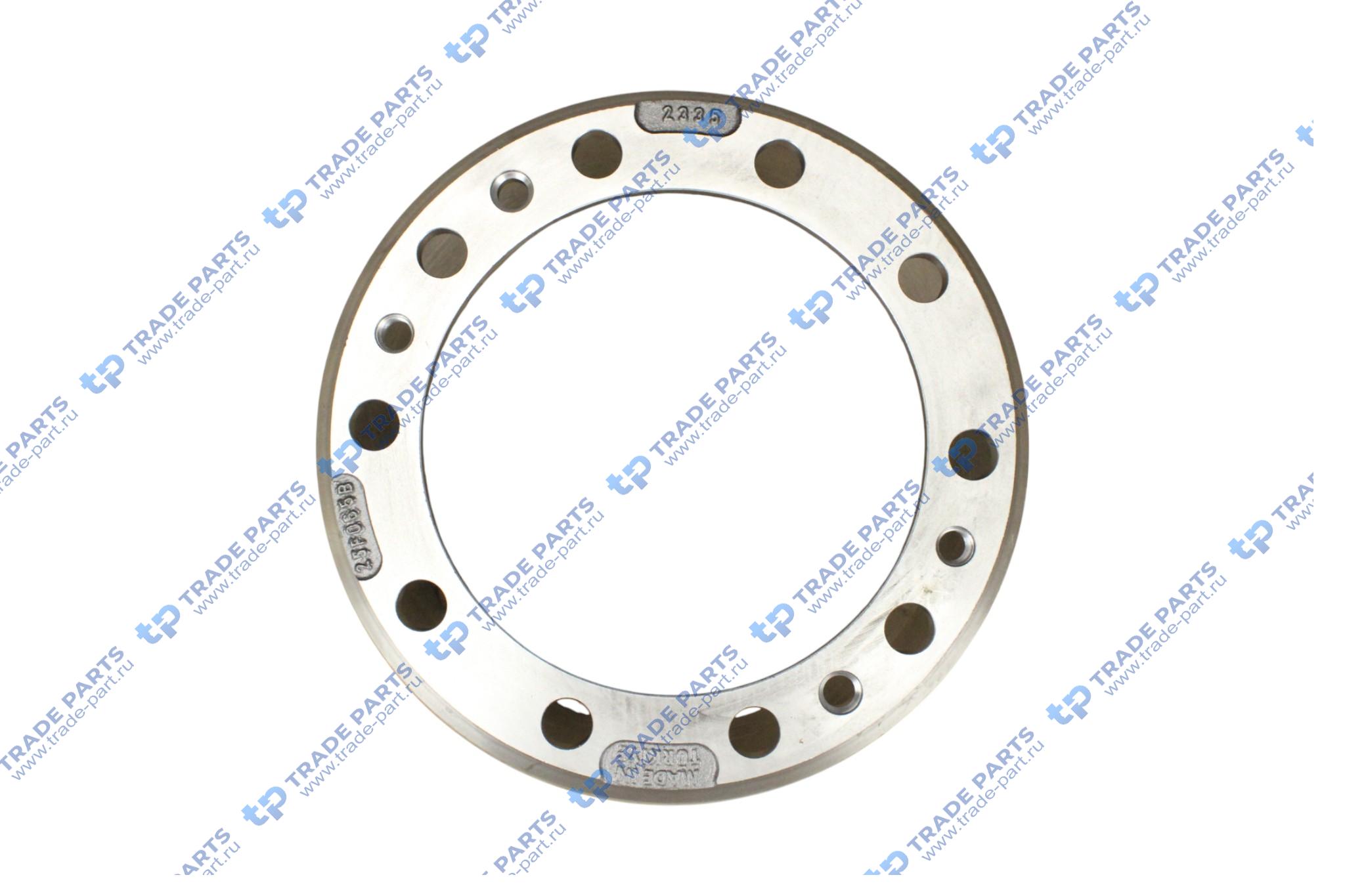 Реальная фотография барабан тормозной 410*200(175)*260 volvo fh/fm передний пр-во турция