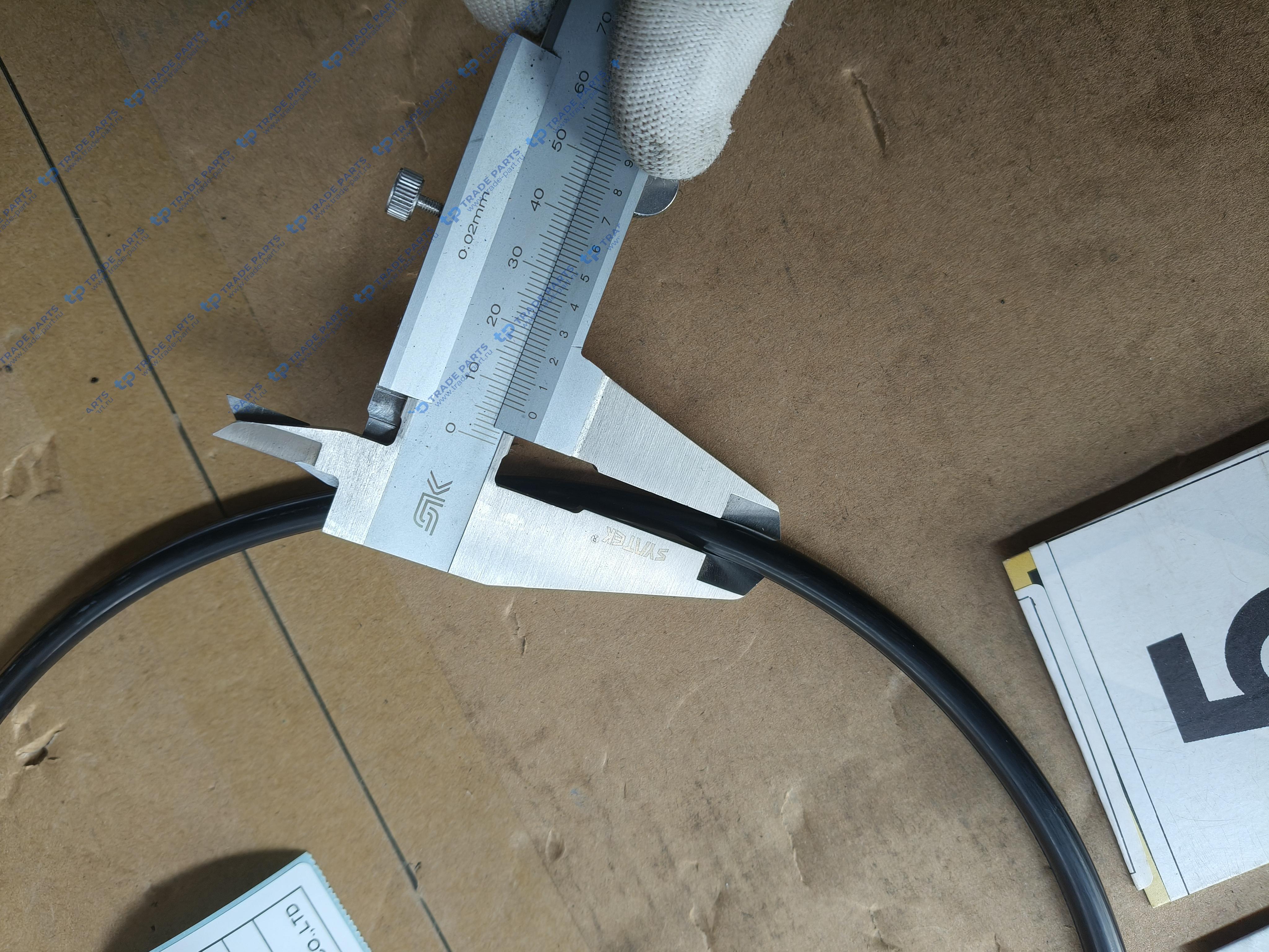 Реальная фотография кольцо задней ступицы уплотнительное faw j6 (3250) качество о