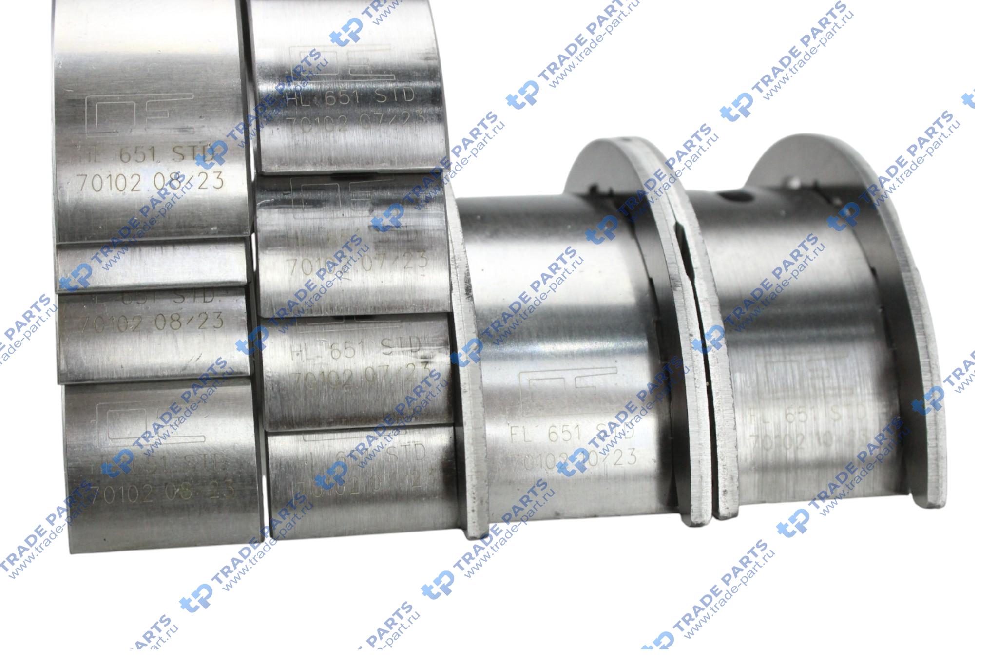 Реальная фотография вкладыши коренные к-т с упорнми mb sprinter/w202/w203/w210 2.2cdi om611/om646 98> std sputter