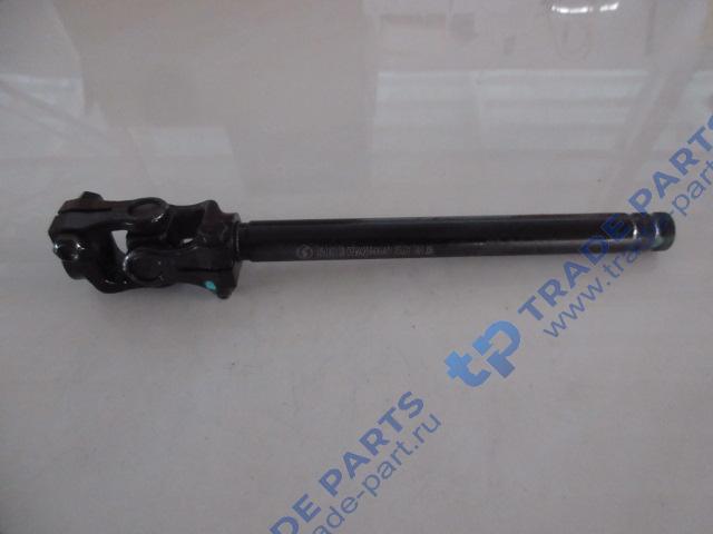 Реальная фотография вал рулевой карданный нижний shacman x6000 качество о