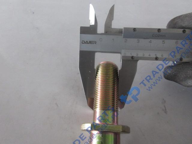 Реальная фотография шпилька колесная с гайками l=119, 20*20 longgong