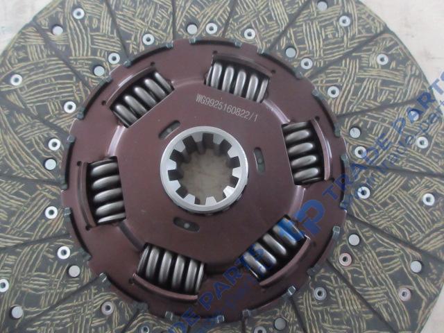 Реальная фотография диск сцепления d=430 втулка d=50,8 z=10 кпп zf sitrak t5g