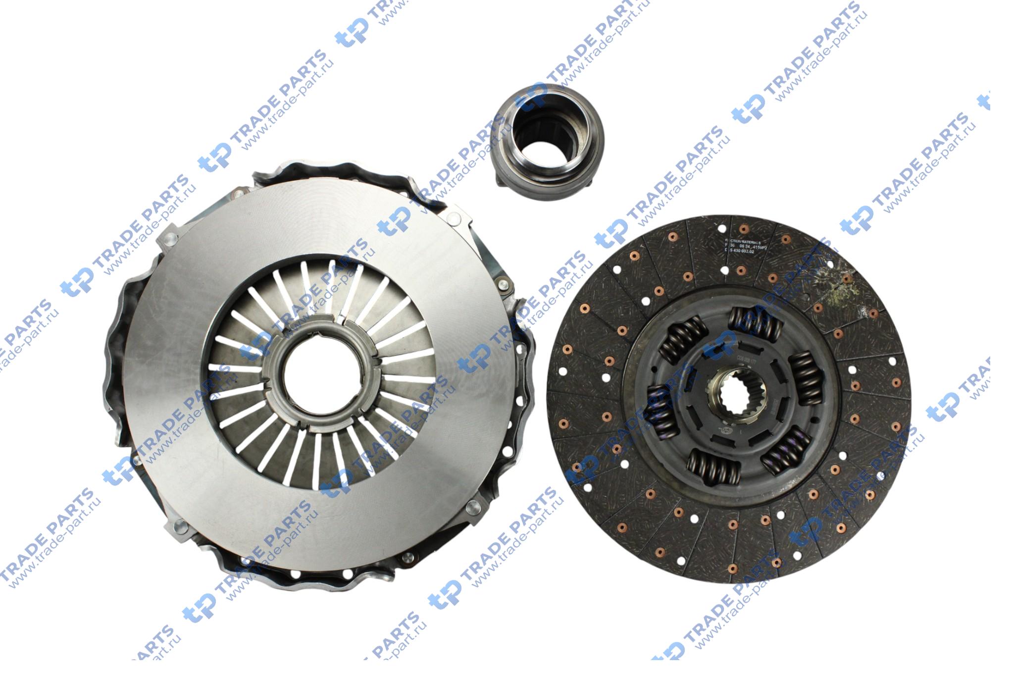 Реальная фотография комплект сцепления mb om471 g230-16 430 mm. special design