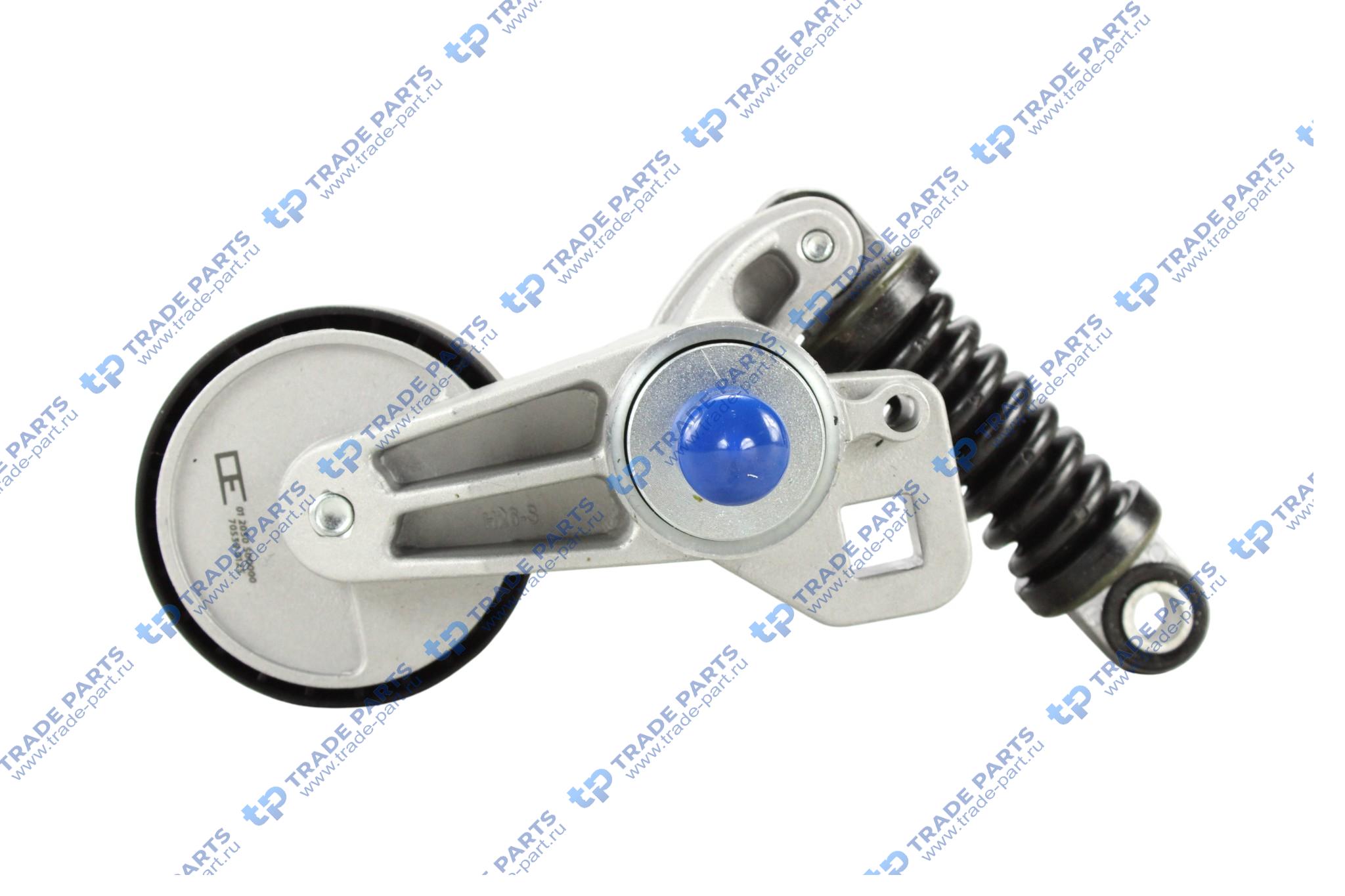 Реальная фотография натяжитель ремня 44x80 mm (пластик. ролик) mercedes benz для дв. (v6 v8 cyl d=130) om501 502