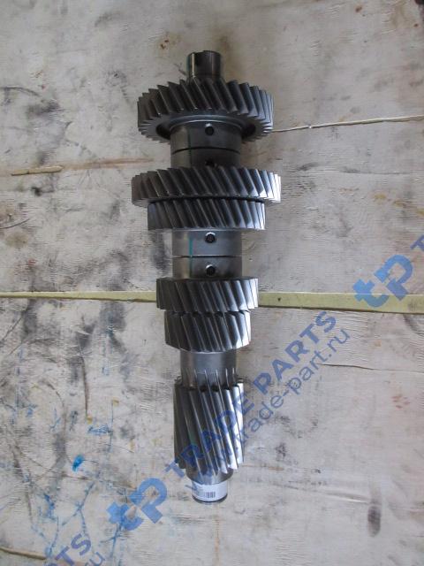 Реальная фотография промежуточный вал кпп hw25712 для howo t5g левый в сборе качество о