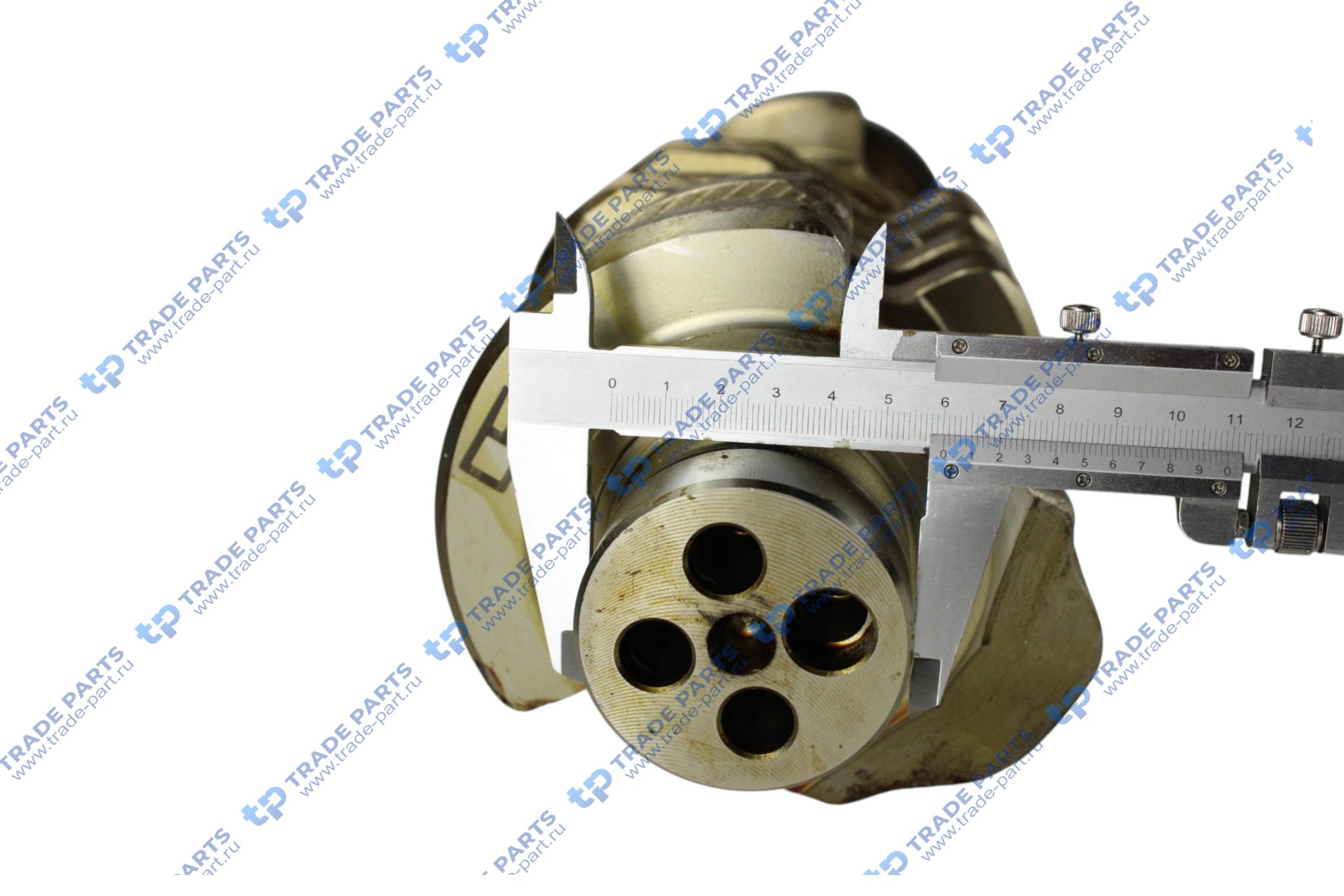 Реальная фотография вал коленчатый mb  om 651 8 противовесов, упор на 3 шейке