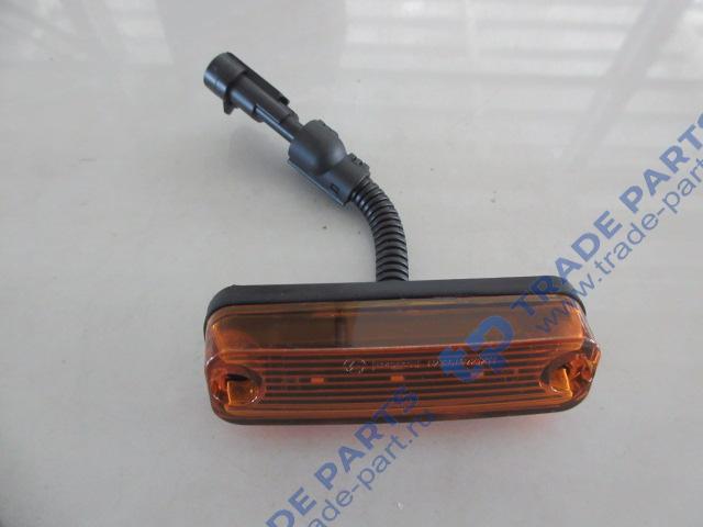 Реальная фотография фонарь аварийного знака автопоезда shacman x6000 желтый