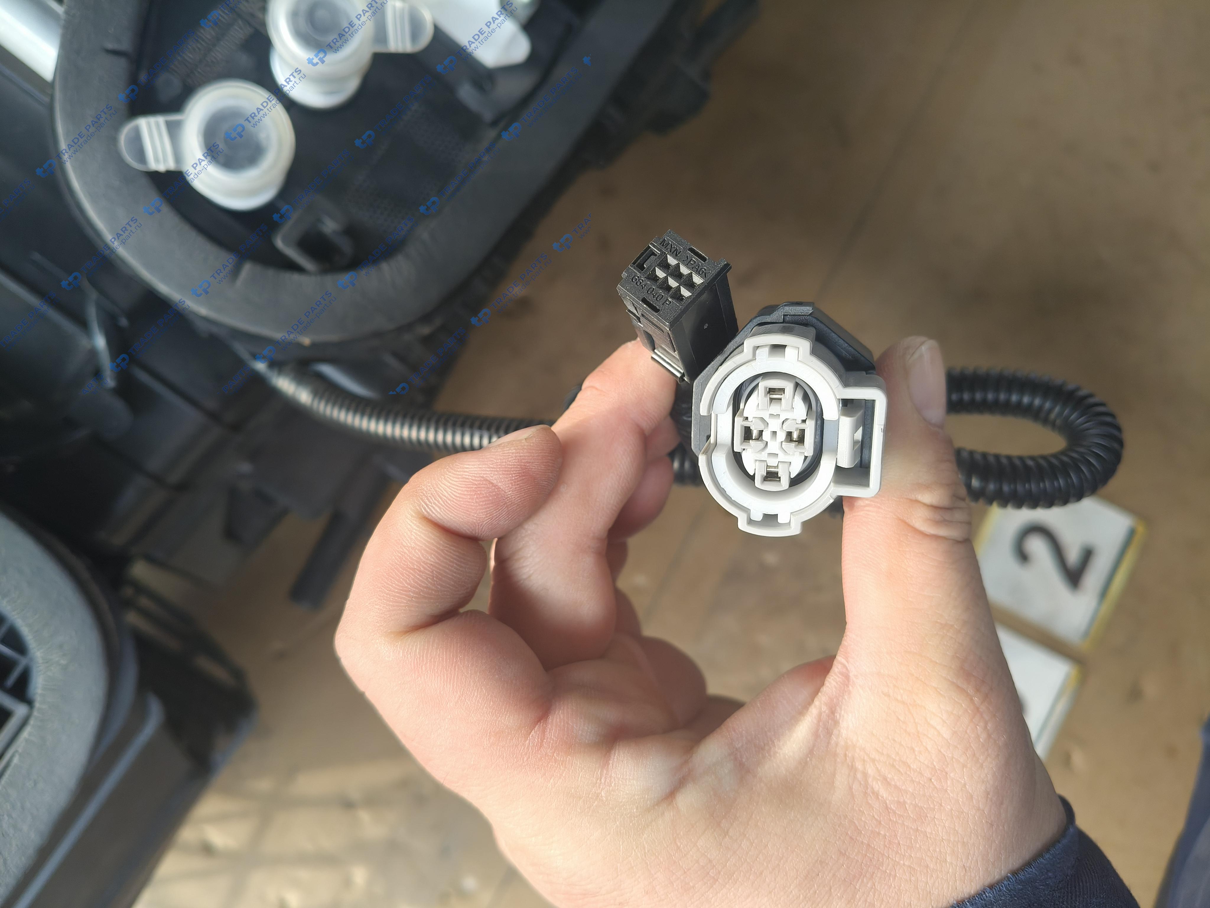 Реальная фотография отопитель в сборе shacman x6000