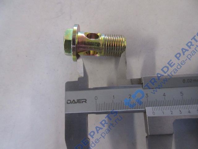 Реальная фотография болт m16 полый трубки смазки турбины sitrak