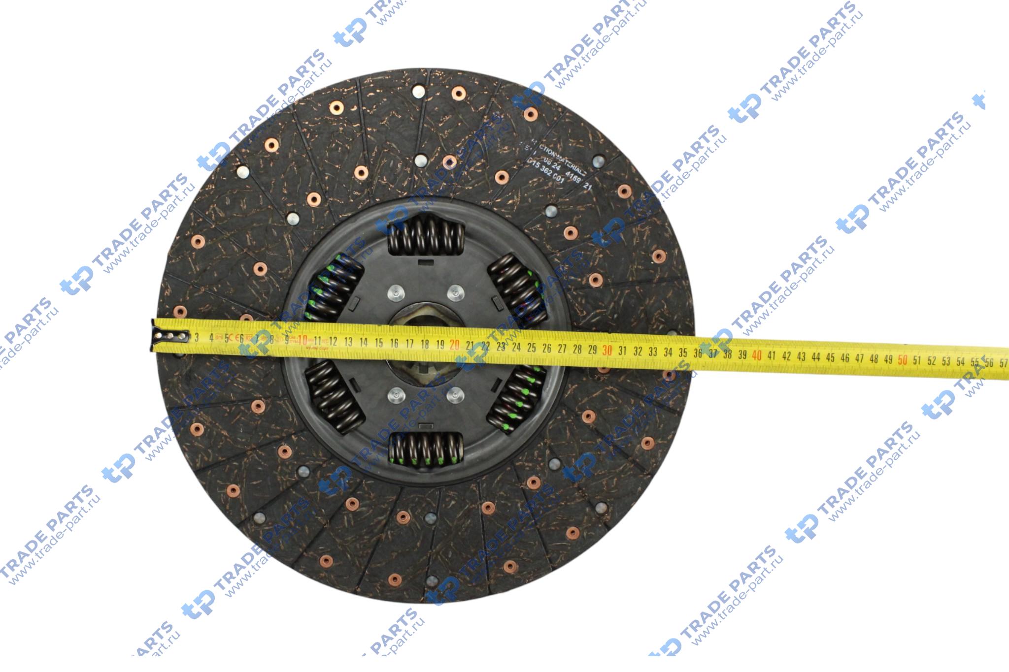 Реальная фотография комплект сцепления 362dte 1 1\2'-10n \rvi midlum 150\180\210\220\270 00>