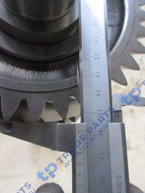 Реальная фотография промежуточный вал кпп hw25712 для howo t5g левый в сборе качество о