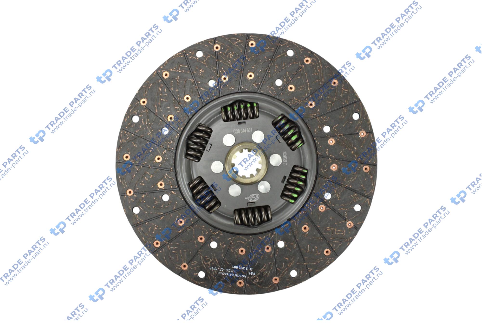 Реальная фотография диск сцепления man d0824lfl zf 6s-850 362 mm.