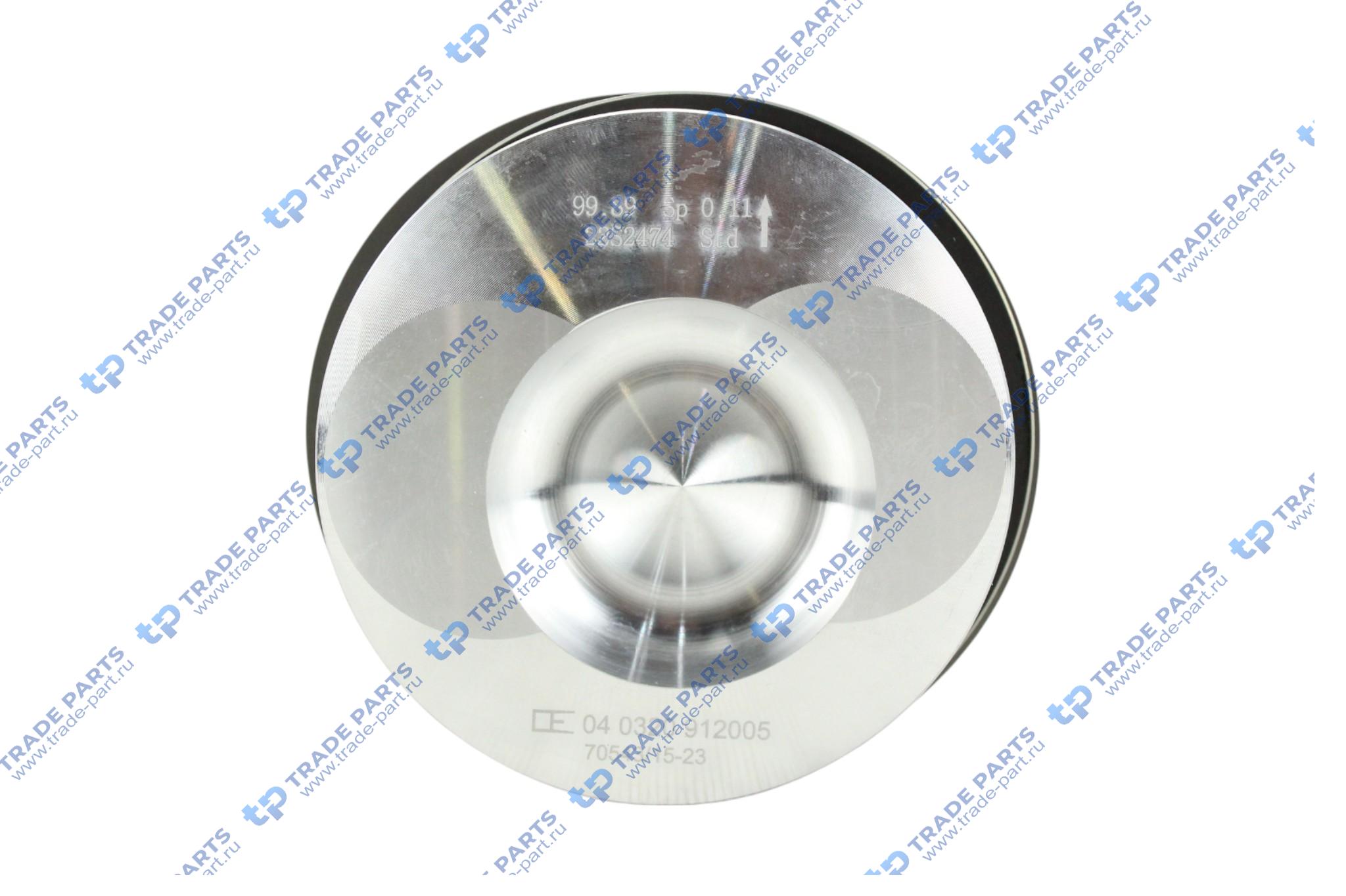 Реальная фотография поршень (палец+стопора) deutz f6l912