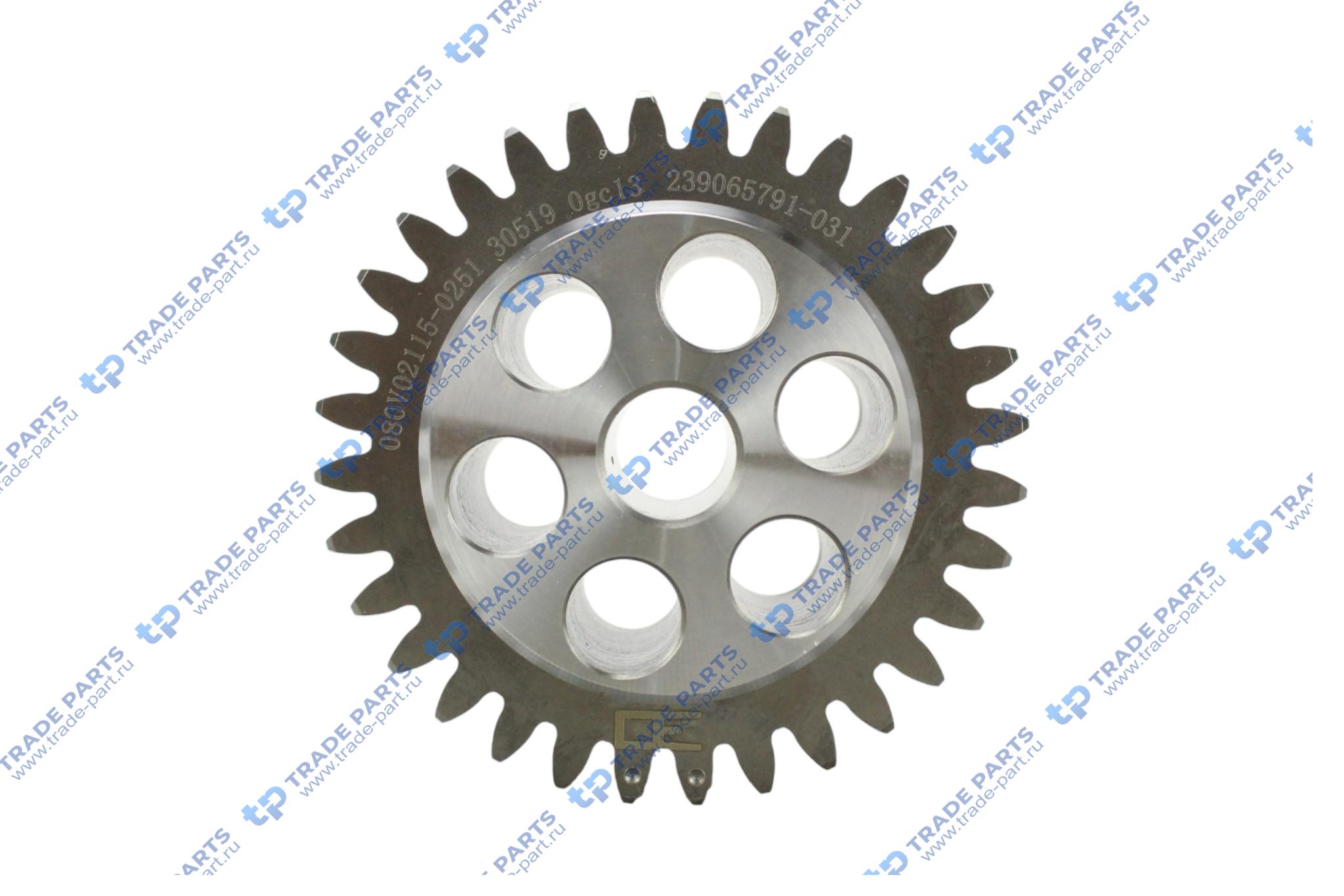 Шестерня коленвала Z=32 ЛИАЗ ДВ.MAN D0836LOH56 MAN ORIGINAL