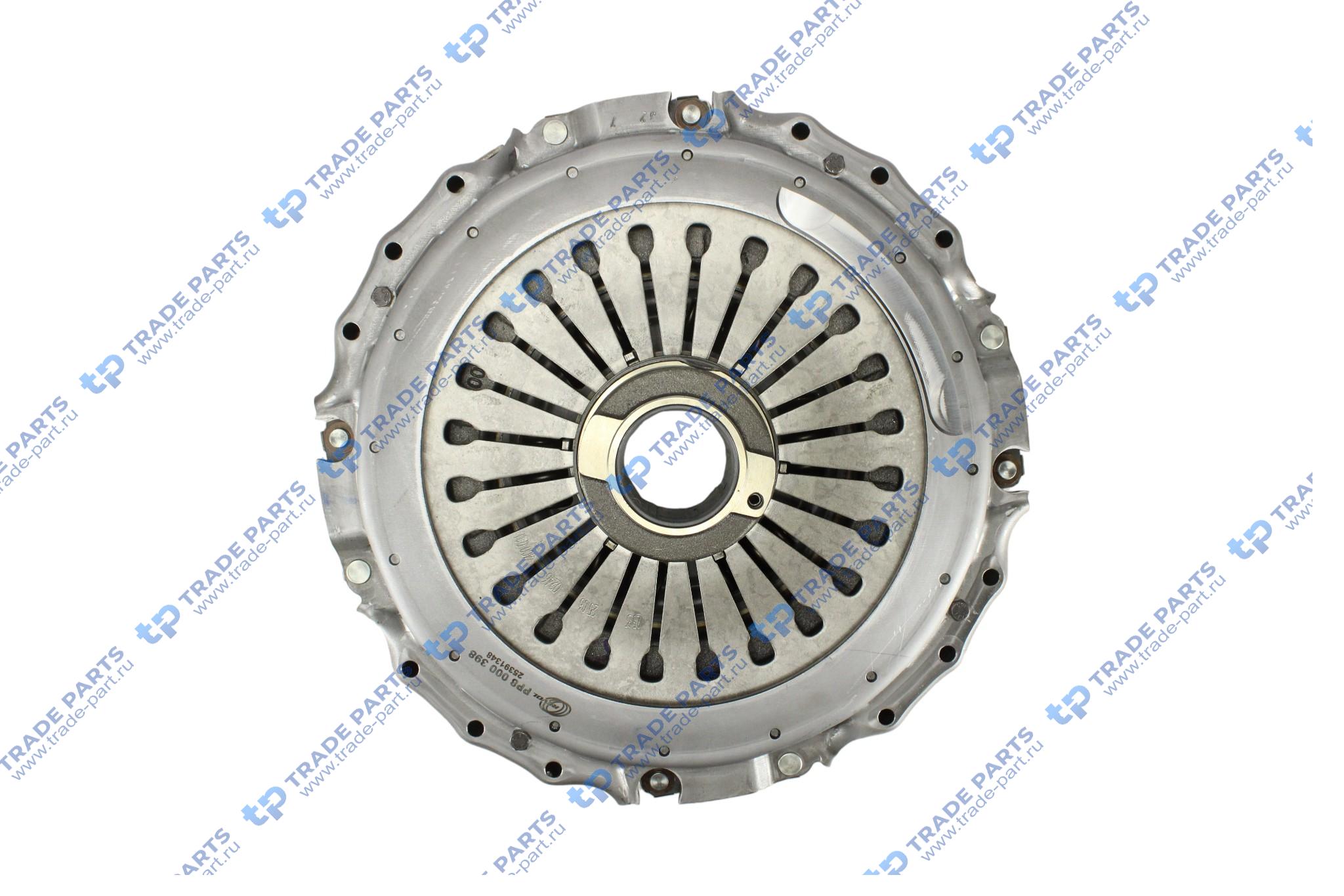 Реальная фотография корзина сцепления mb om501la, om502la, om541la g330-12 powershift amt 400 mm. twin disc