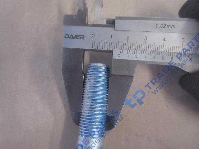 Реальная фотография болт м16х1,5х85 10,9 sitrak качество о