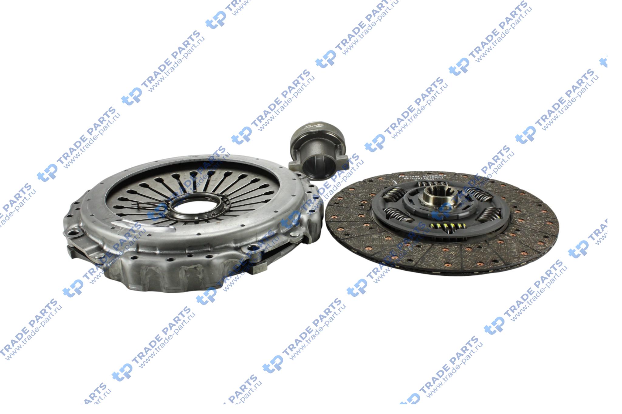 Реальная фотография комплект сцепления ford ecotorq 12,7 zf 16s2230 430 mm.
