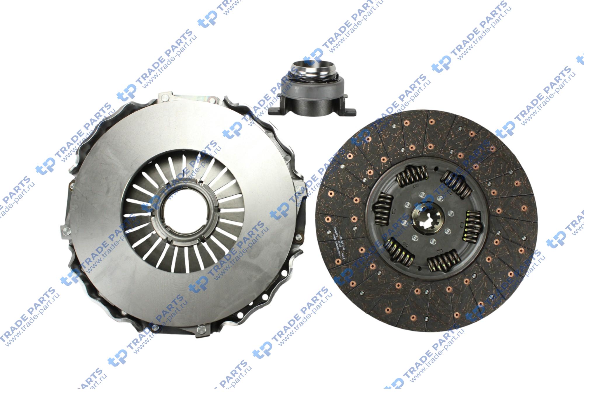 Реальная фотография комплект сцепления ford cargo (euro 6) ecotorq 9l zf 9s1310 430mm.