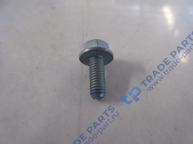 Реальная фотография болт m6x16 - 10.9 - man183 - b1 шестигранный с фланцем howo t5g, sitrak c7h