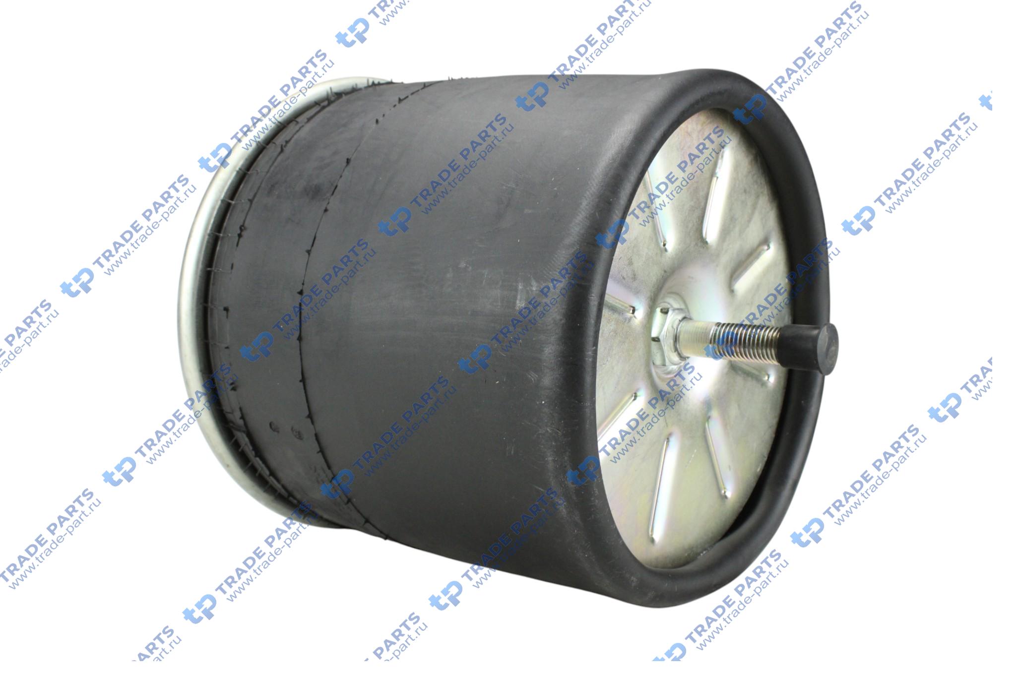 Реальная фотография пневмоподушка со стак. 2шп.м12 смещ.20 1отв-шт.м22 поршень сталь 1шп.m20 bpw gigant