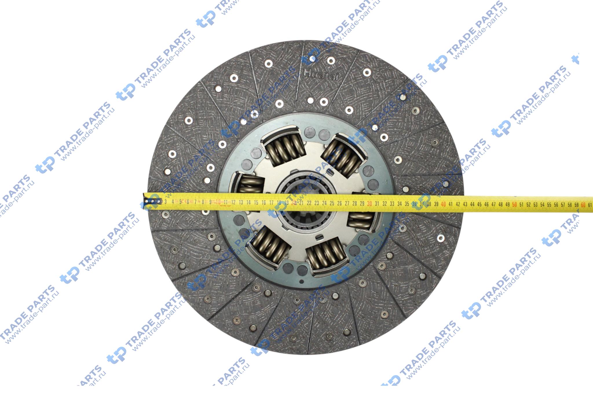 Реальная фотография диск сцепления d=430 втулка d=52.5, z=10 t5g huatai