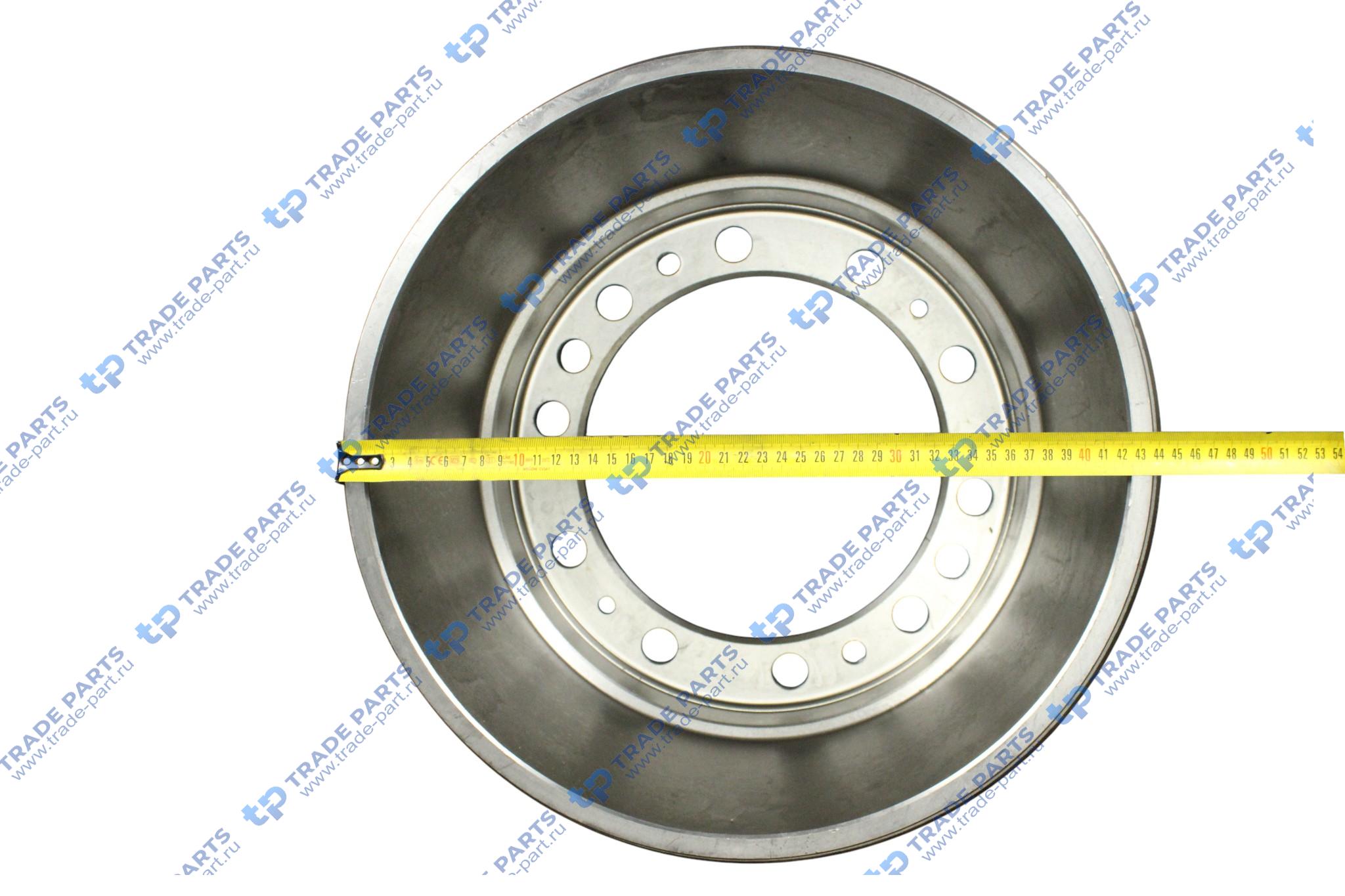 Реальная фотография барабан тормозной volvo 410x200 (задний) f12/fh12 пр-во турция