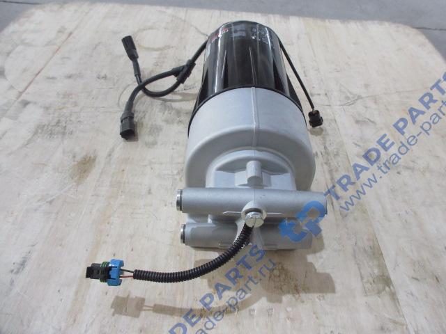 Реальная фотография сепаратор в сборе для sitrak c7h max и howo t5g с насосом и подогревом (вход слева, выход слева)