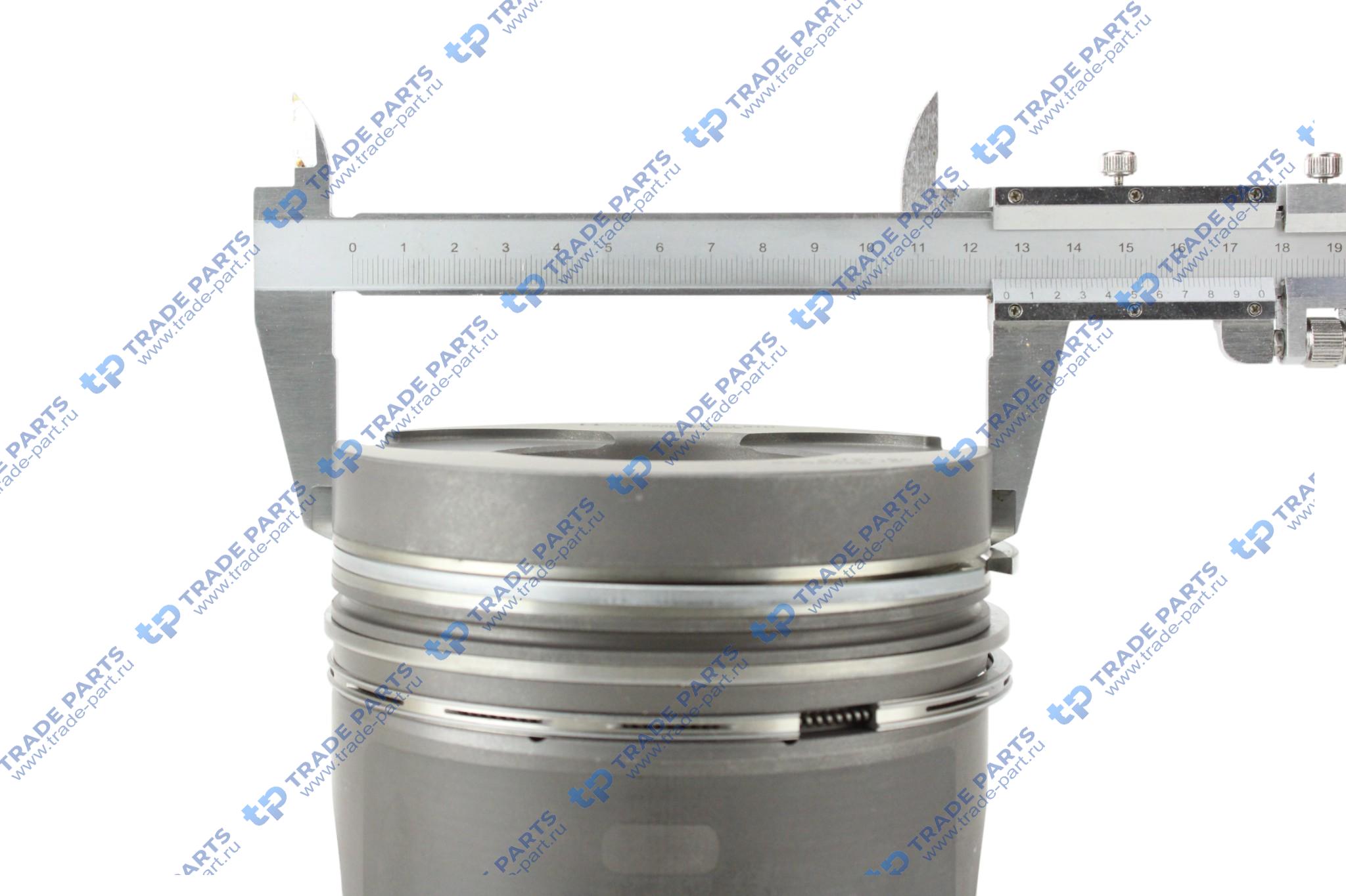 Реальная фотография поршень ikarus, neoplan, man d2866kf/lf/koh/d2866lf/lul. 128mm (компрессионная высота 89.8 мм)