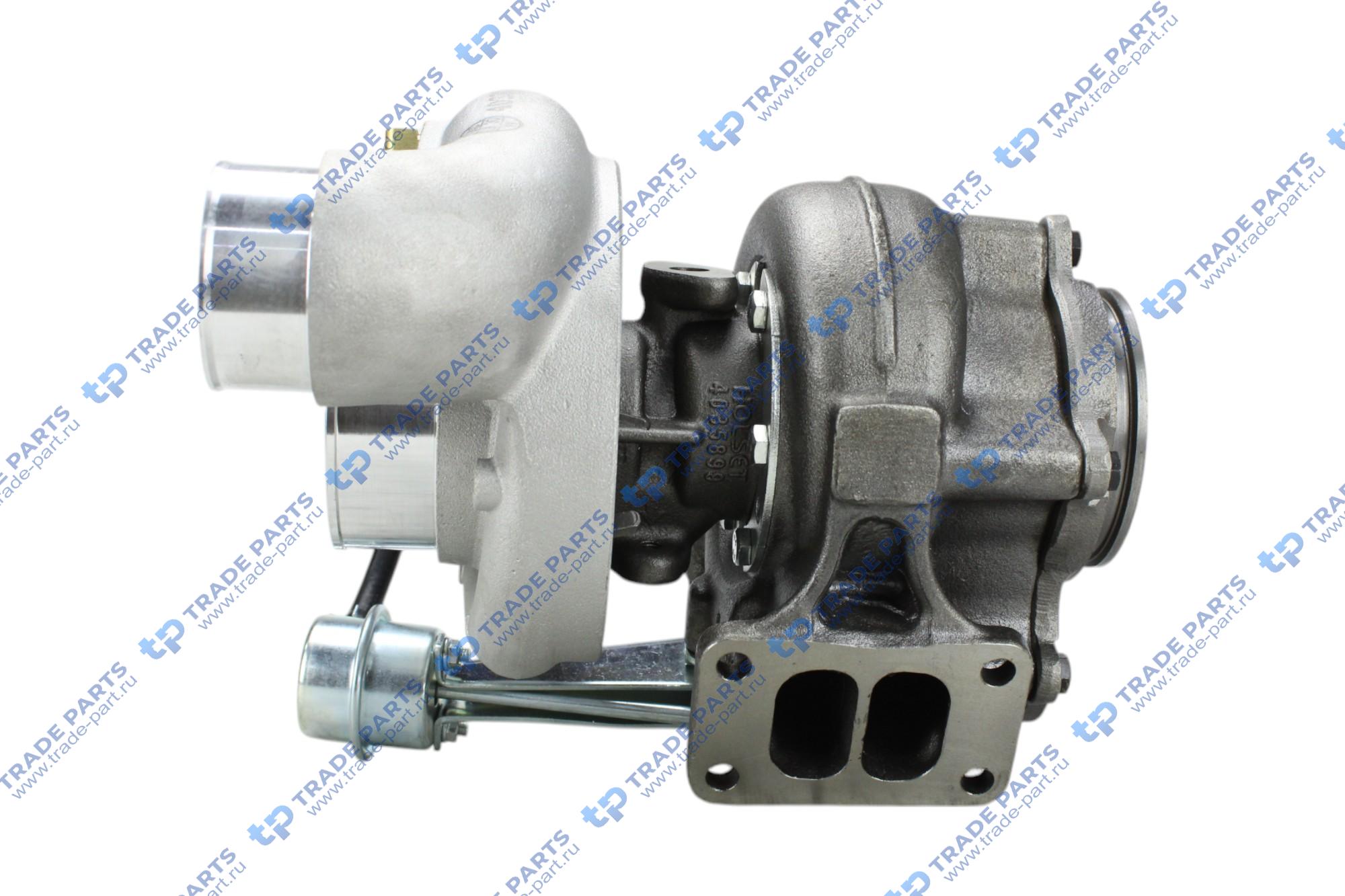 Реальная фотография турбокомпрессор j6 350 л.с. faw-3252 hx40w 2011 5 болтов d=100mm качество а+