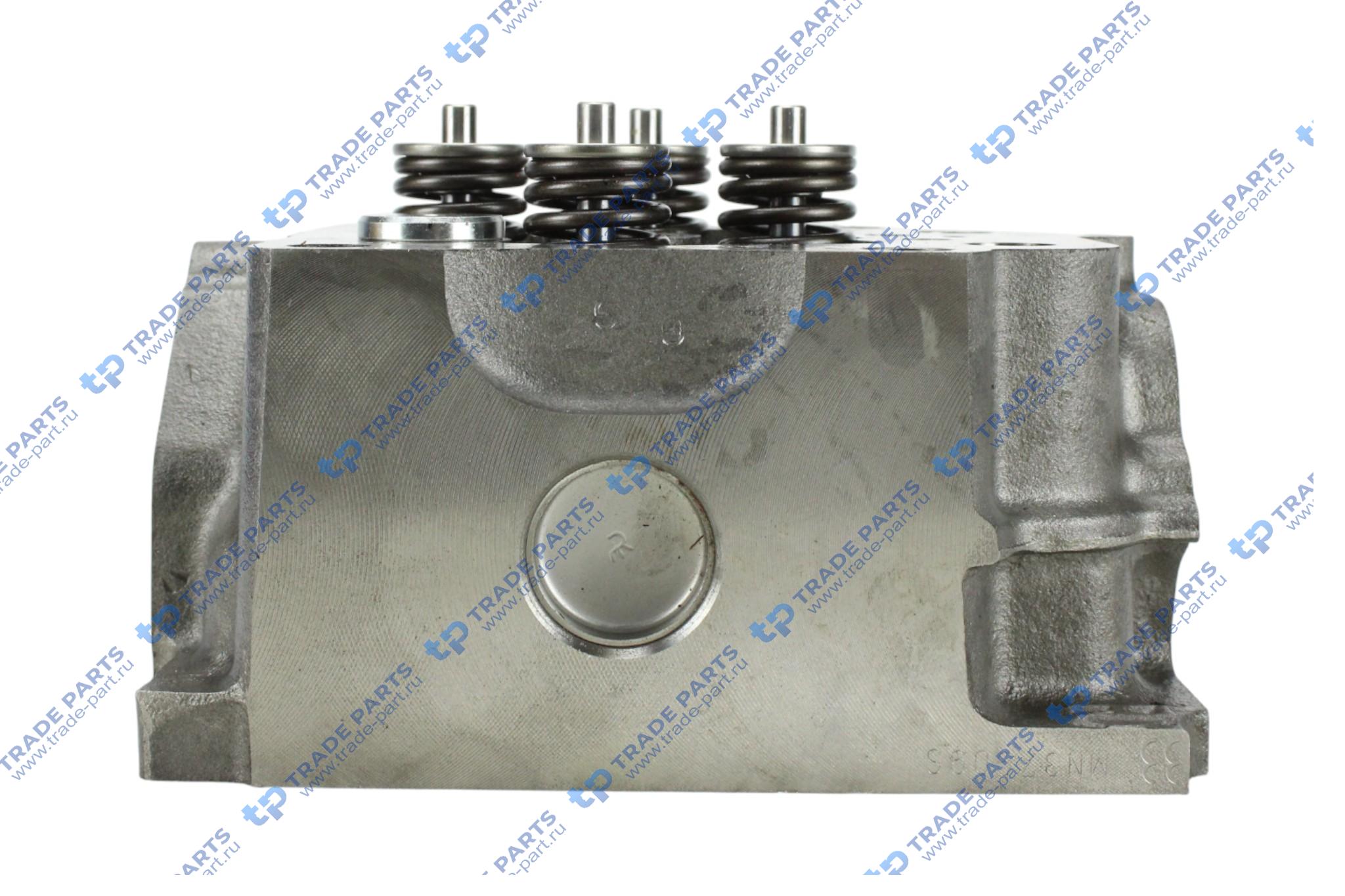 Реальная фотография головка блока (с клапанами) mb om 501/502 la