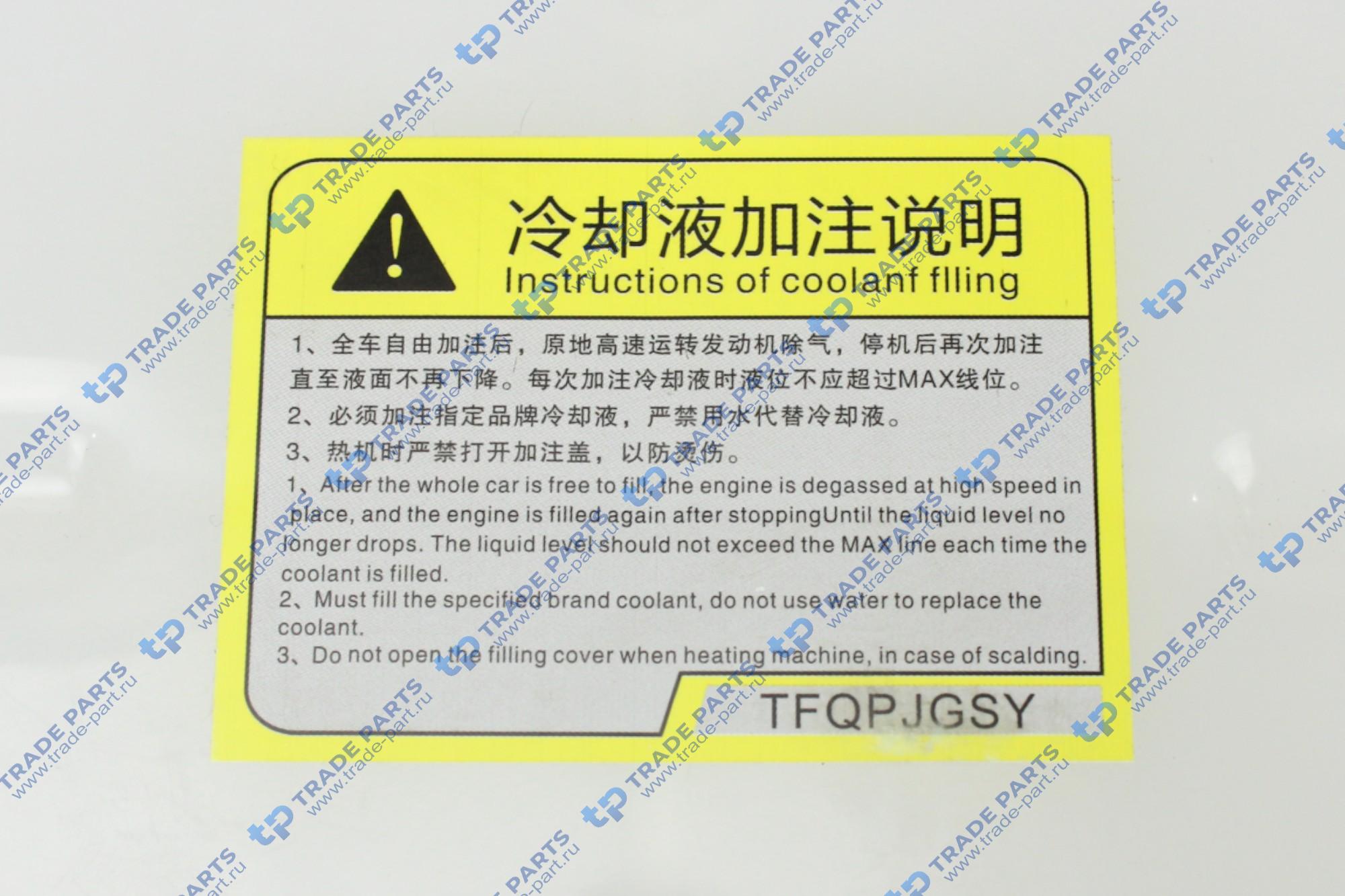 Реальная фотография бачок расширительный в сборе x3000 качество а+