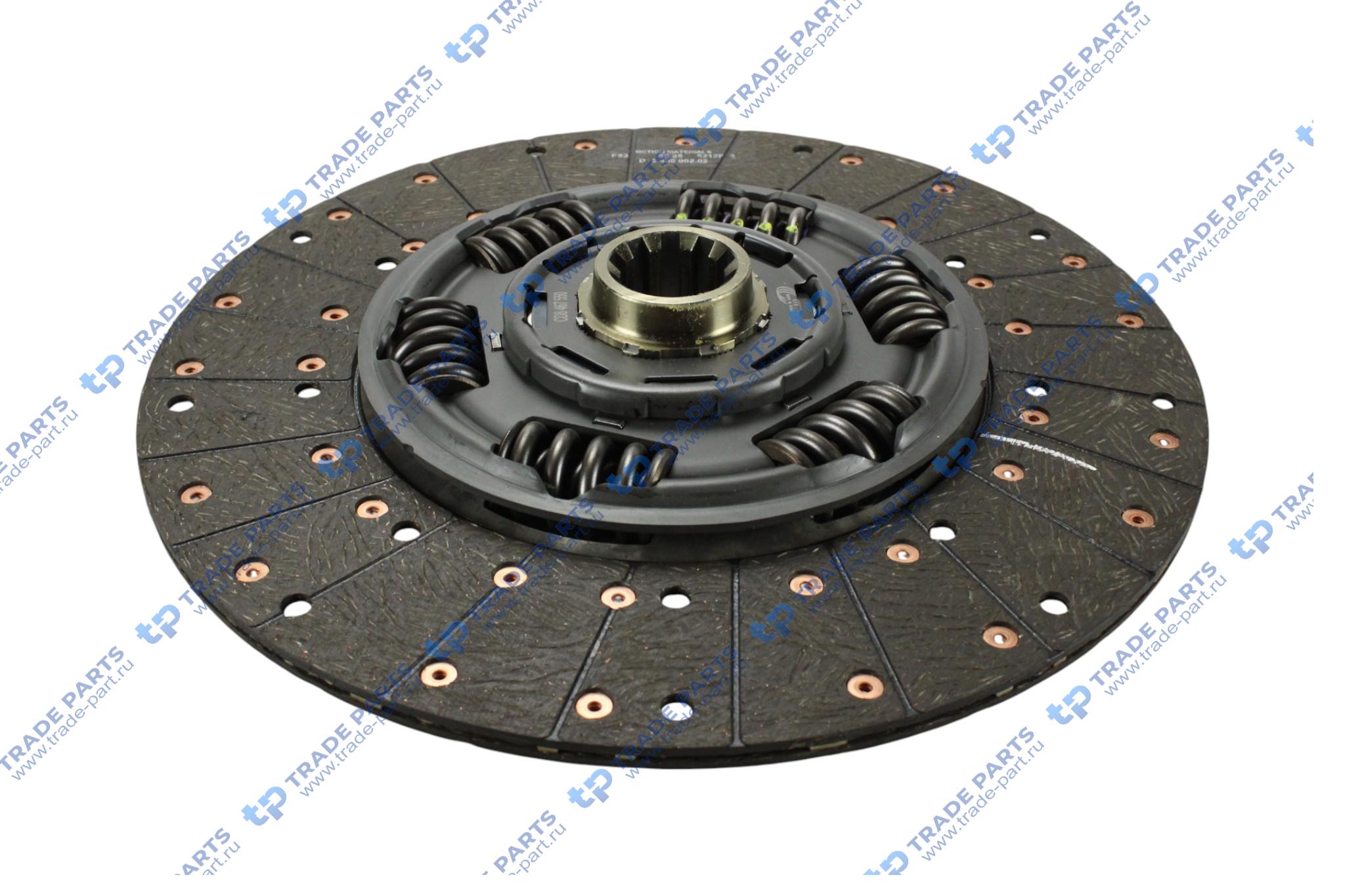 Реальная фотография диск сцепления d430 f max (euro 6) 500 cargo (euro 6)