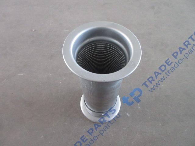 Гофра глушителя Евро4 D=135 d=100 L=285 (с двух сторон под хомут) SHAANXI DZ95259540008