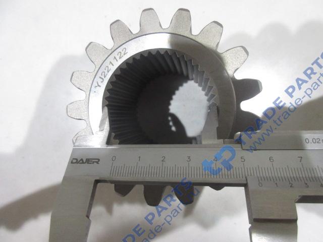 Реальная фотография шестерня полуоси бортового редуктора z-17, z-41, d-98мм lonking cdm855/cdm856d(275100138) качество о