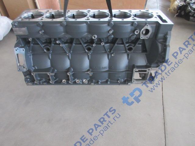 Реальная фотография блок цилиндров двигателя mc11 mc13 sitrak