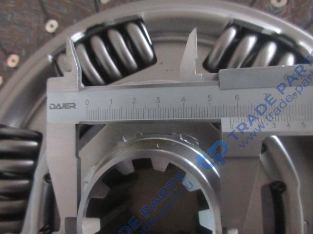 Реальная фотография комплект сцепления sitrak c7h mc13 ato акпп zf traxon (диск+корзина)