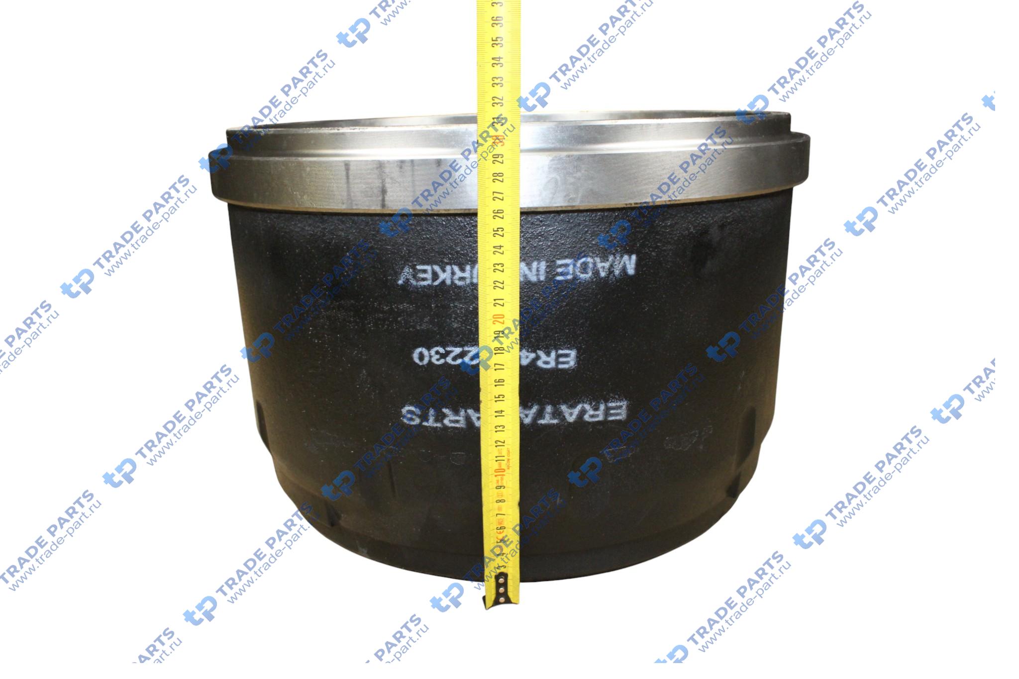 Реальная фотография барабан тормозной mb 410х220/240 задний пр-во турция