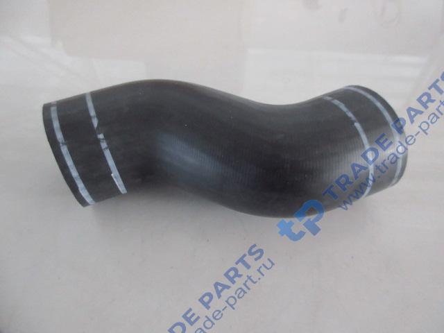 Реальная фотография патрубок радиатора нижний shacman x6000 wp13